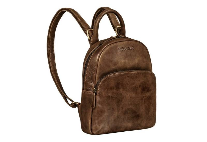 STILORD Cityrucksack "Ruby" Daypack Damen Leder von STILORD