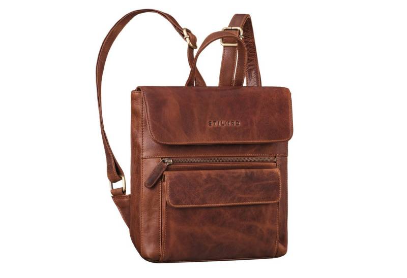 STILORD Cityrucksack "Venetia" Kleiner Rucksack Damen Leder von STILORD