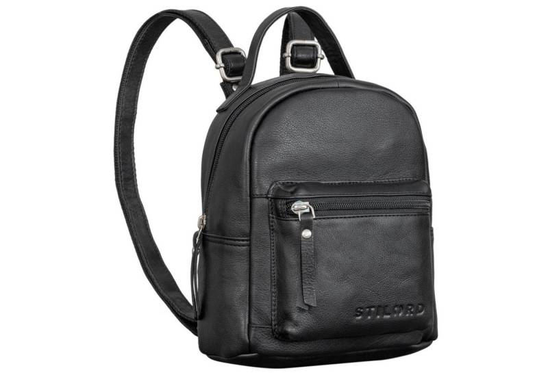 STILORD Cityrucksack "Tiny" Mini Rucksack Damen Leder von STILORD