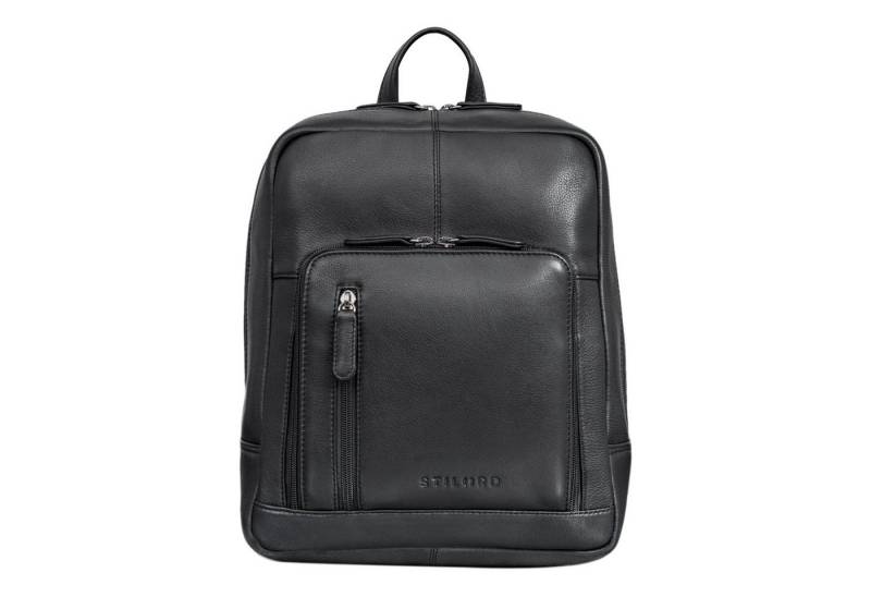 STILORD Cityrucksack "Walker" Leder Rucksack Daypack Klein Robust von STILORD