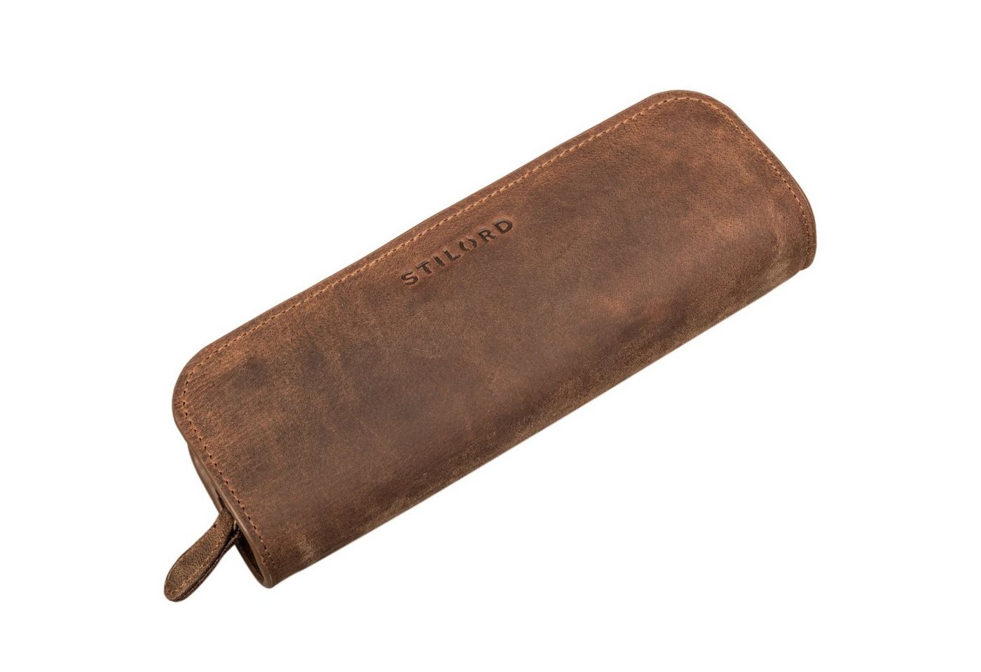 STILORD Etui Alfie" Leder Mäppchen Vintage" von STILORD