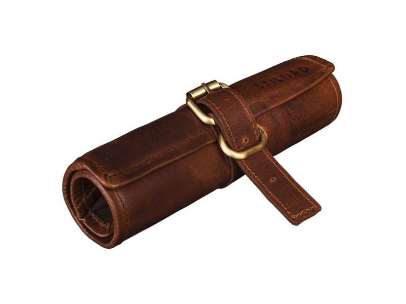 STILORD Etui "Felix" Stifteetui Leder Vintage von STILORD