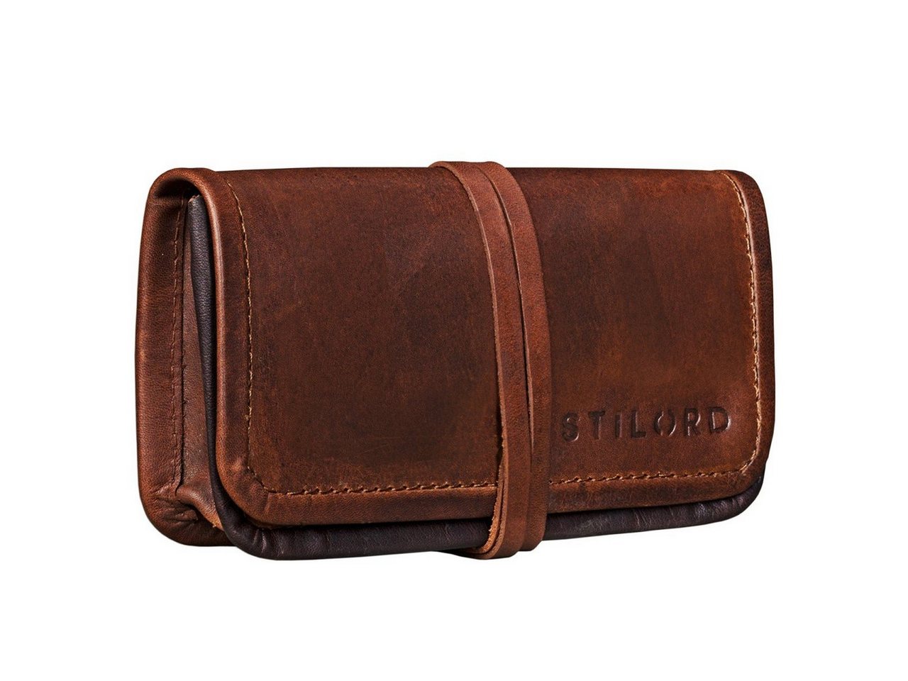 STILORD Etui "Flavio" Leder Tabakbeutel von STILORD