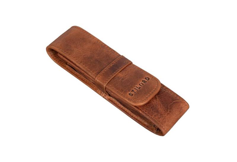 STILORD Etui "Penn" Stifteetui Leder 2 Stifte von STILORD