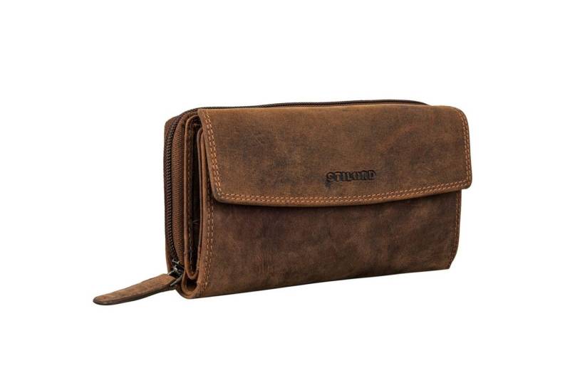 STILORD Geldbörse "Alea" Leder Geldbörse Damen Groß RFID Schutz von STILORD