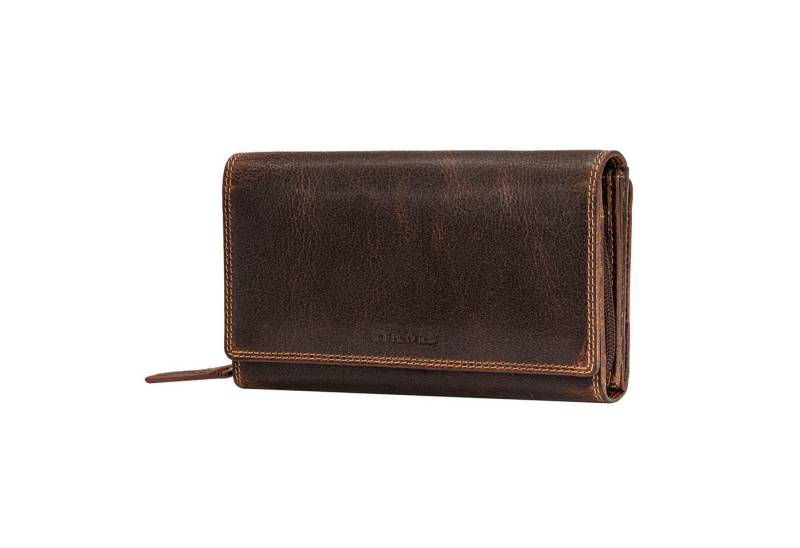 STILORD Geldbörse "Alissa" Elegante Geldbörse Damen Leder Groß 26 Kartenfächer RFID von STILORD