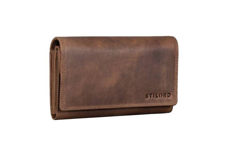 STILORD Geldbörse "Amanda" Geldbörse Damen Groß Leder von STILORD