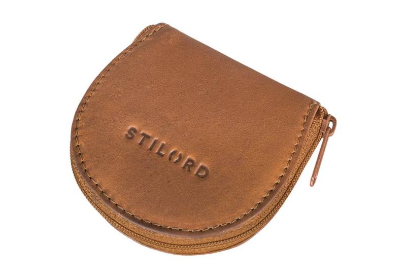 STILORD Geldbörse "Benji" Mini Geldbörse aus Leder Wiener Schachtel von STILORD