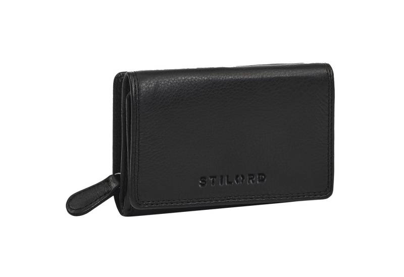 STILORD Geldbörse "Bloom" Kleine Geldbörse Damen Leder mit RFID-Schutz & Geschenkbox von STILORD