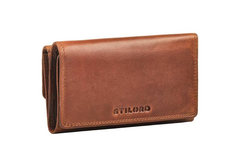 STILORD Geldbörse "Daria" Echtleder Geldbörse Damen 14 Kartenfächer Extra Münzfach RFID von STILORD
