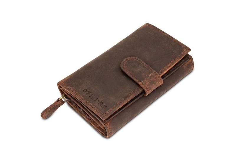 STILORD Geldbörse "Elisa" Elegante Geldbörse Damen Leder Groß viele Fächer & RFID Schutz von STILORD