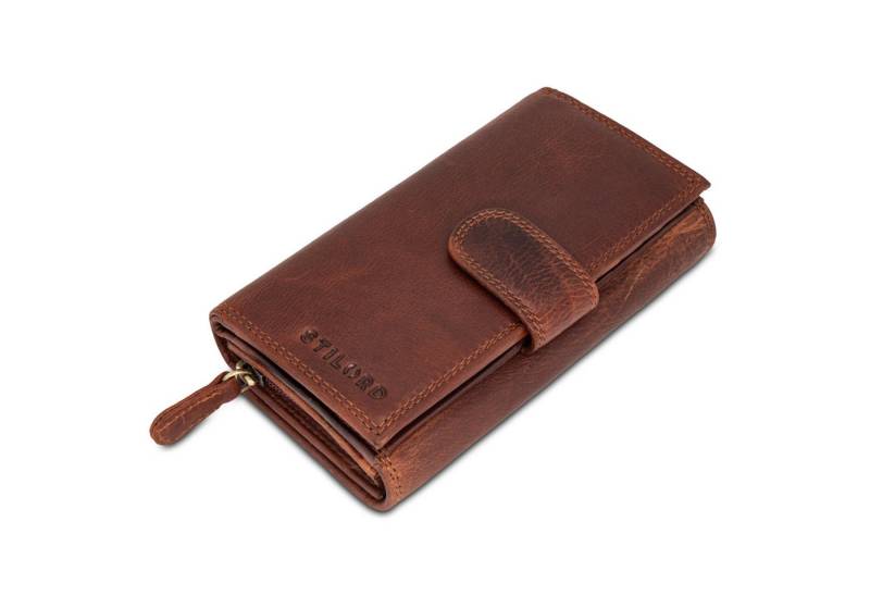 STILORD Geldbörse "Elisa" Elegante Geldbörse Damen Leder Groß viele Fächer & RFID Schutz von STILORD