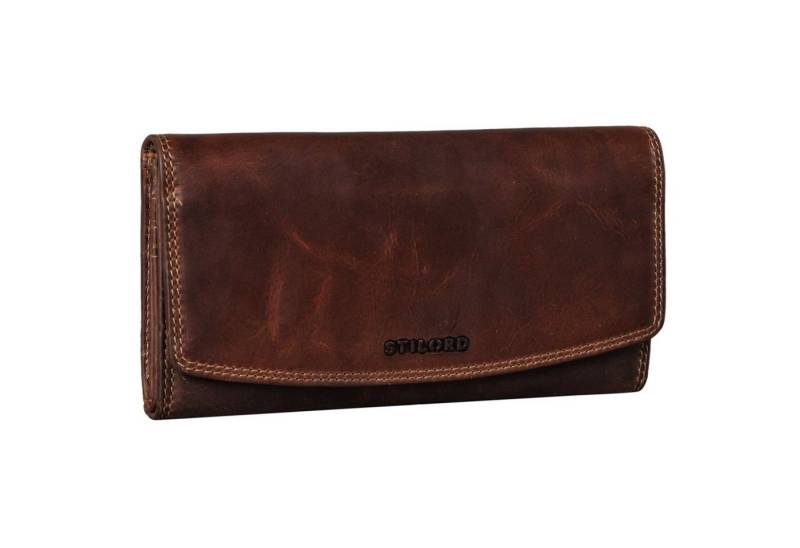 STILORD Geldbörse “Felicia” Leder Geldbörse Damen RFID Schutz von STILORD