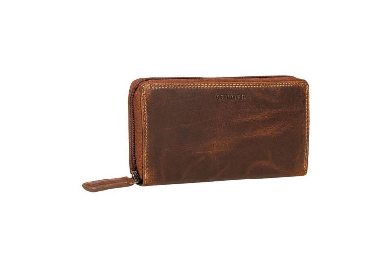 STILORD Geldbörse "Frida" Portemonnaie Damen Leder RFID Schutz mit Reißverschluss von STILORD