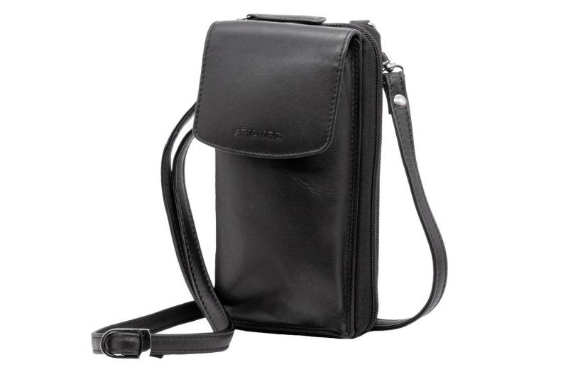 STILORD Geldbörse "Jule" Leder Handytasche Geldbeutel mit Handyfach RFID Schutz Damen von STILORD