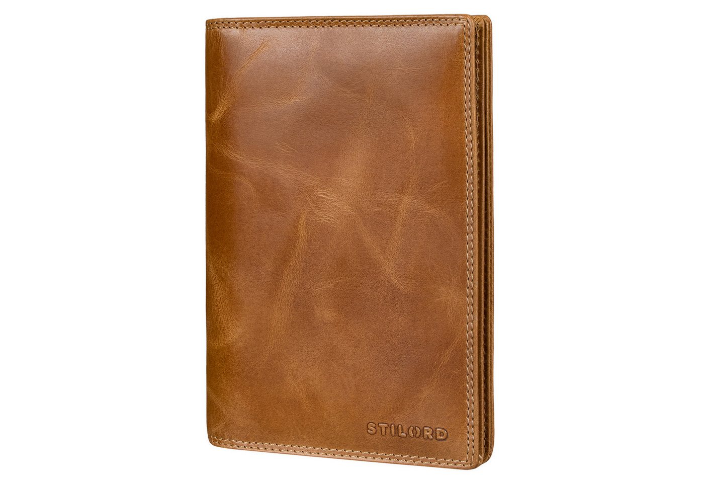 STILORD Geldbörse "Larin" Fahrzeugschein Hülle Leder Reisepasshülle mit RFID Schutz von STILORD