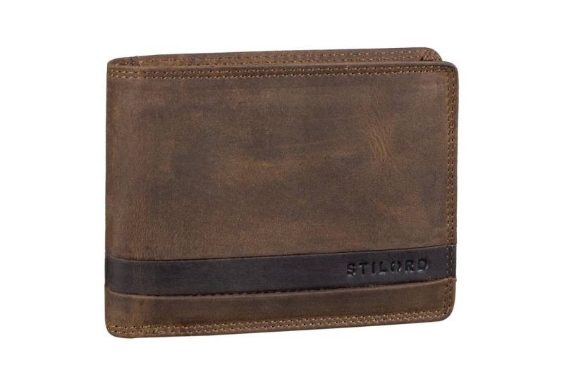 STILORD Geldbörse "Lennes" RFID Geldbörse Herren mit Münzfach von STILORD