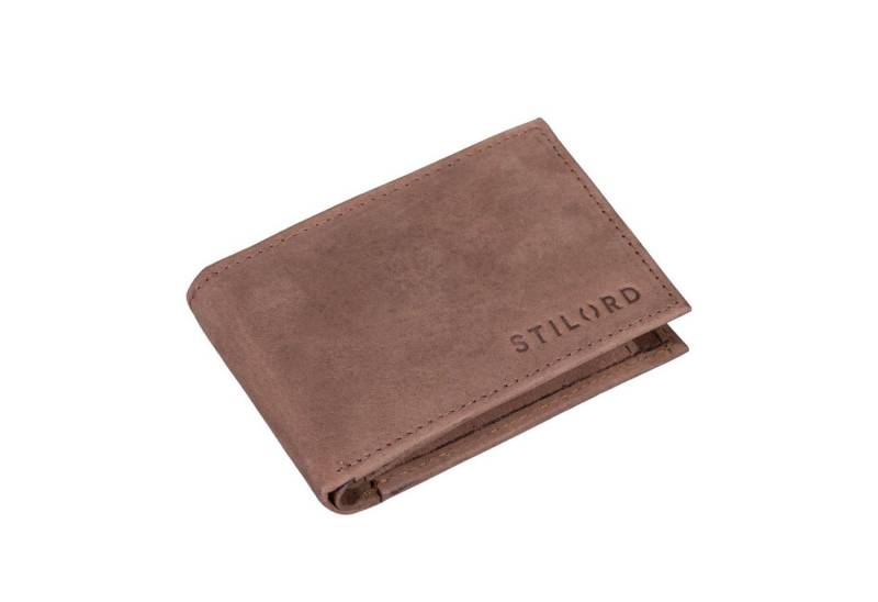 STILORD Geldbörse "Lincoln" Mini Geldbörse RFID Leder Herren von STILORD