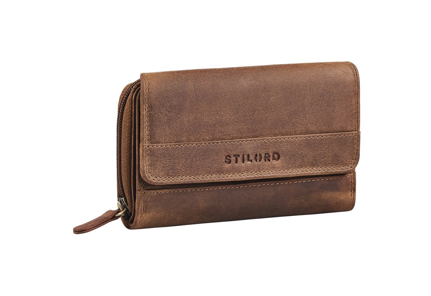 STILORD Geldbörse "Lissy" Elegante Geldbörse Damen Leder Groß mit RFID Schutz von STILORD