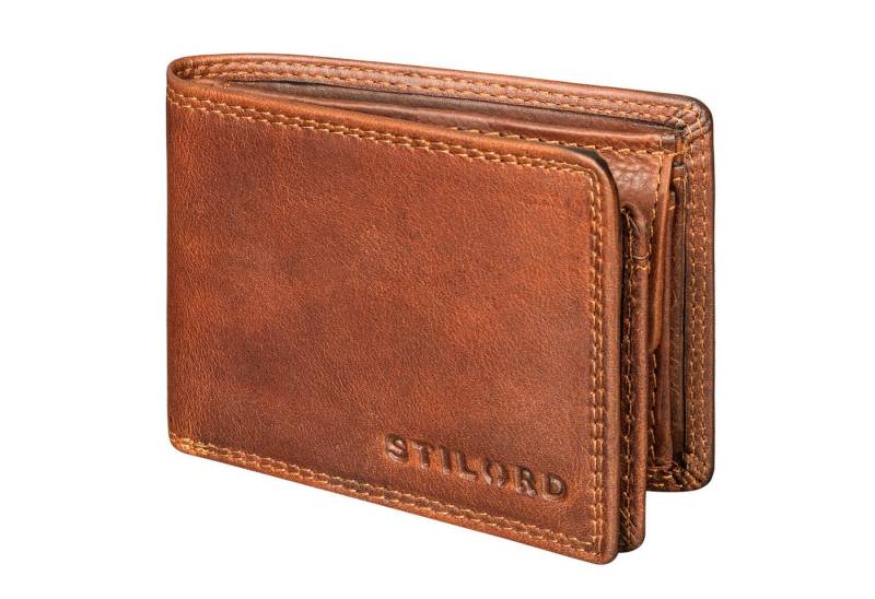 STILORD Geldbörse "Matteo" Herren Mini Portemonnaie Leder mit Münzfach – RFID Schutz von STILORD