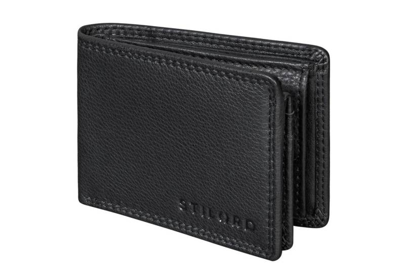 STILORD Geldbörse "Matteo" Herren Mini Portemonnaie Leder mit Münzfach – RFID Schutz von STILORD