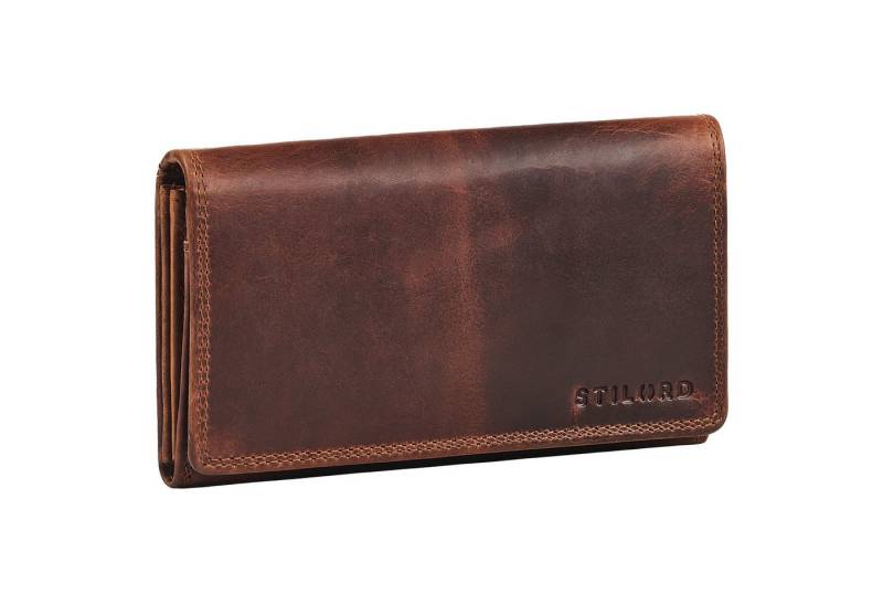 STILORD Geldbörse "Mirella" Elegante Geldbörse Damen Leder Geldbeutel viele Fächer von STILORD