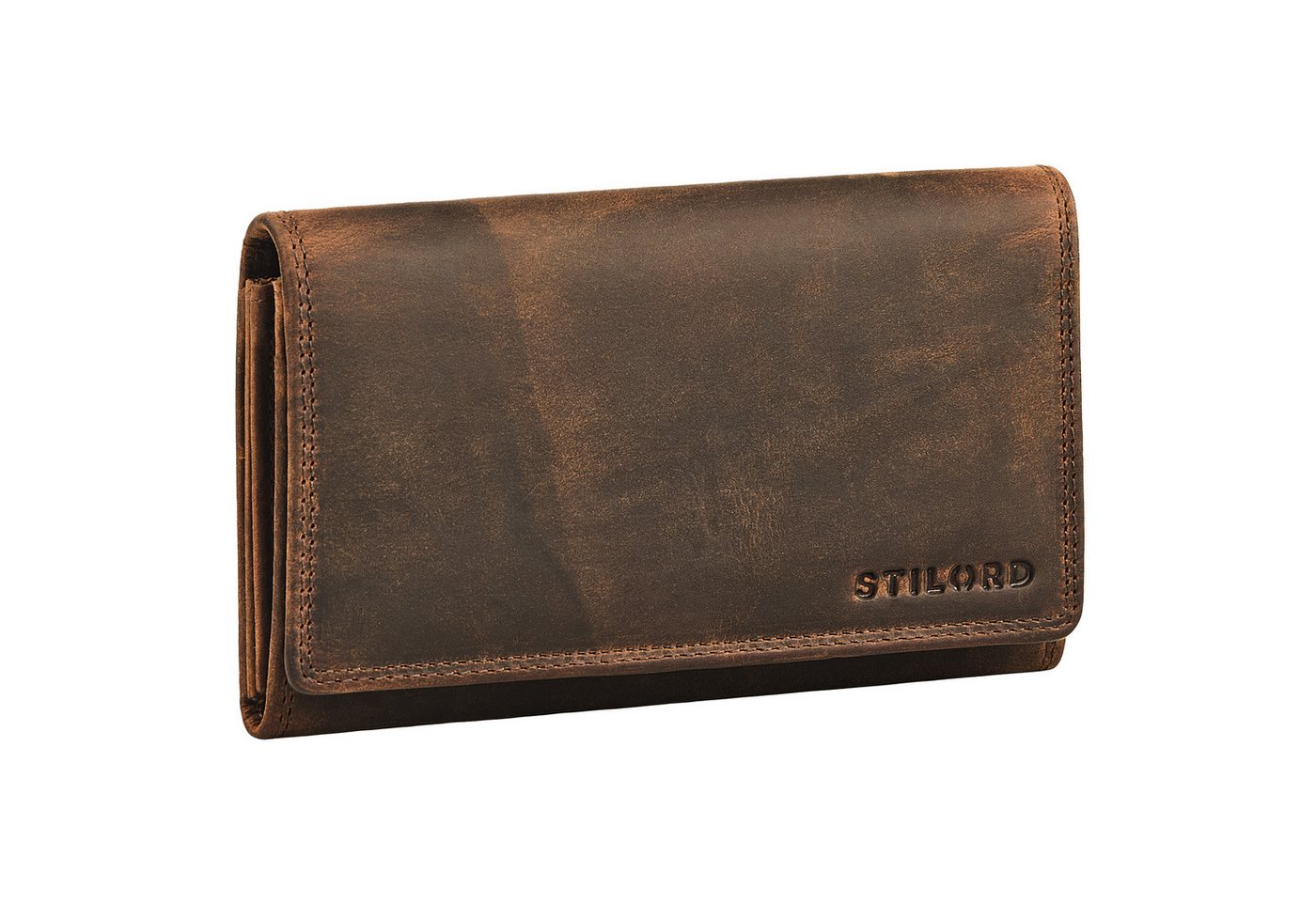 STILORD Geldbörse "Mirella" Elegante Geldbörse Damen Leder Geldbeutel viele Fächer von STILORD