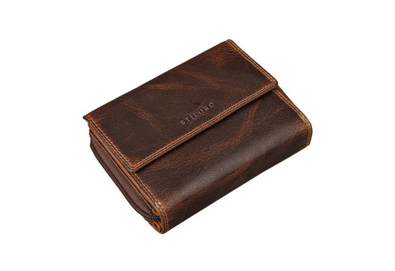 STILORD Geldbörse "Monnie" Elegantes Portemonnaie Damen Leder RFID Blocker Geldbörse von STILORD