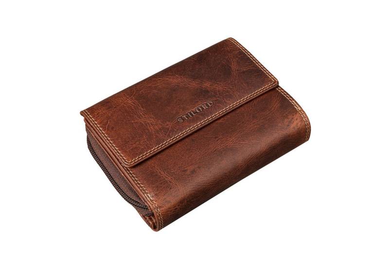 STILORD Geldbörse "Monnie" Elegantes Portemonnaie Damen Leder RFID Blocker Geldbörse von STILORD