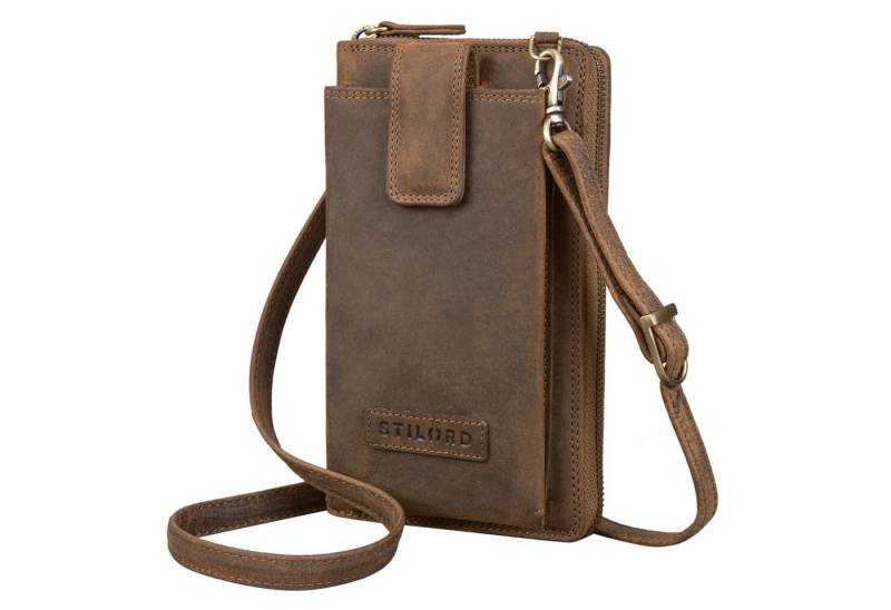 STILORD Geldbörse "Nelly" Geldbörse mit Handyfach Leder von STILORD