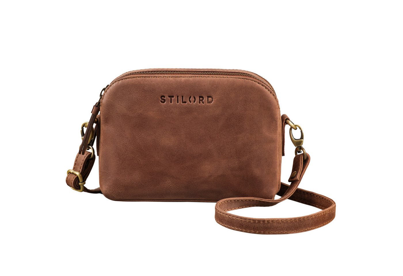 STILORD Geldbörse "Nina" Kleine Umhängetasche Damen Leder von STILORD