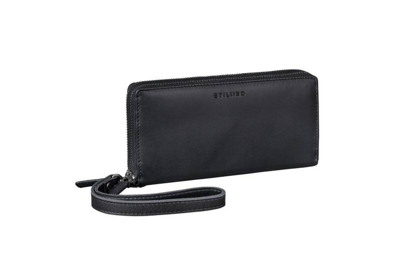 STILORD Geldbörse "Poppy" 3-in-1 XL Leder Geldbörse mit Handyfach Damen Clutch Tasche von STILORD