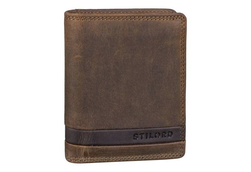 STILORD Geldbörse "Sander" Mini Geldbörse Herren Leder von STILORD