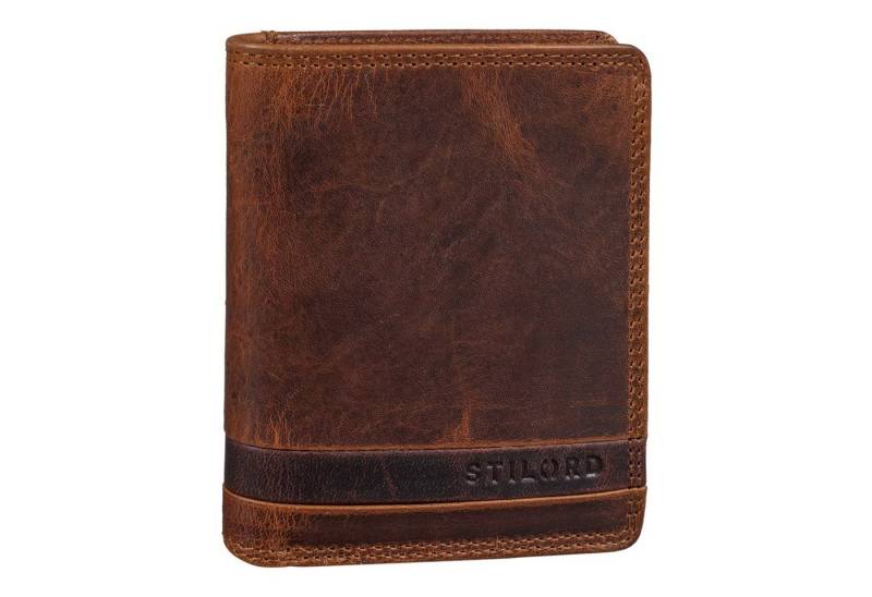 STILORD Geldbörse "Sander" Mini Geldbörse Herren Leder von STILORD