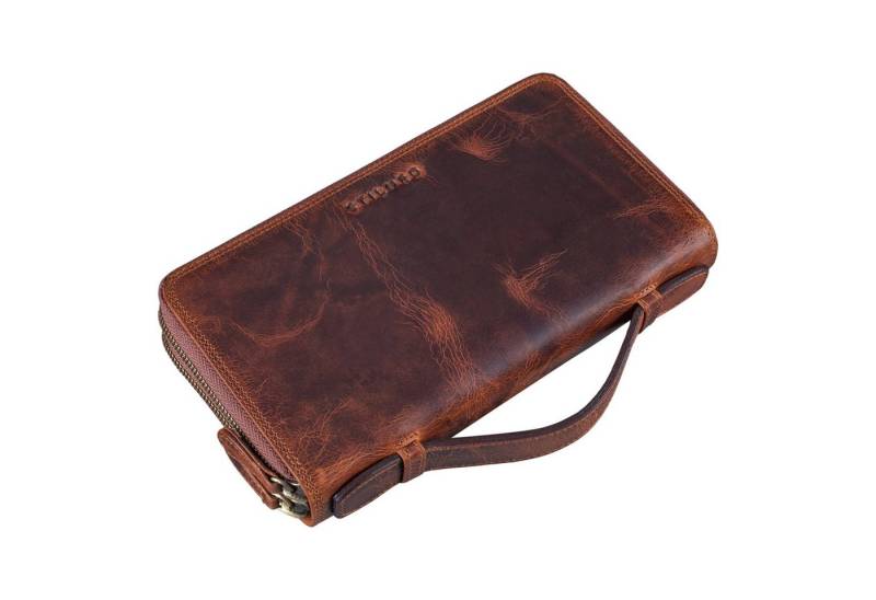 STILORD Geldbörse "Sean" Große Geldtasche Herren Leder mit Handgelenk Griff RFID Schutz von STILORD