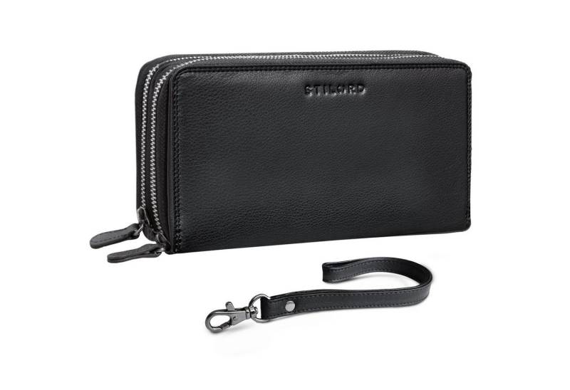 STILORD Geldbörse "Thor" XXL Herren Portemonnaie Leder 25 Kartenfächer mit Handschlaufe von STILORD