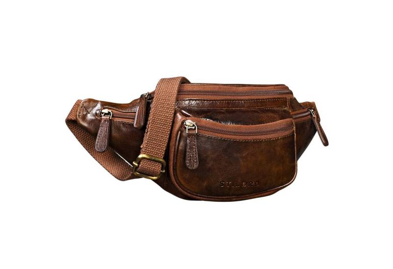 STILORD Bauchtasche "Eliah" Vintage Gürteltasche Leder für Damen und Herren von STILORD