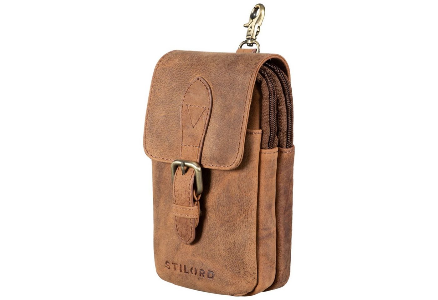 STILORD Bauchtasche Harper" Handy Gürteltasche Leder" von STILORD