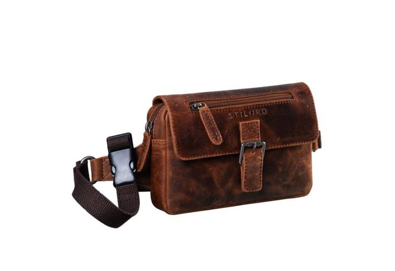 STILORD Bauchtasche "Ian" Gürteltasche Leder Herren von STILORD