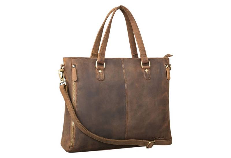 STILORD Handtasche "Amber" Business Umhängetasche Damen Leder von STILORD
