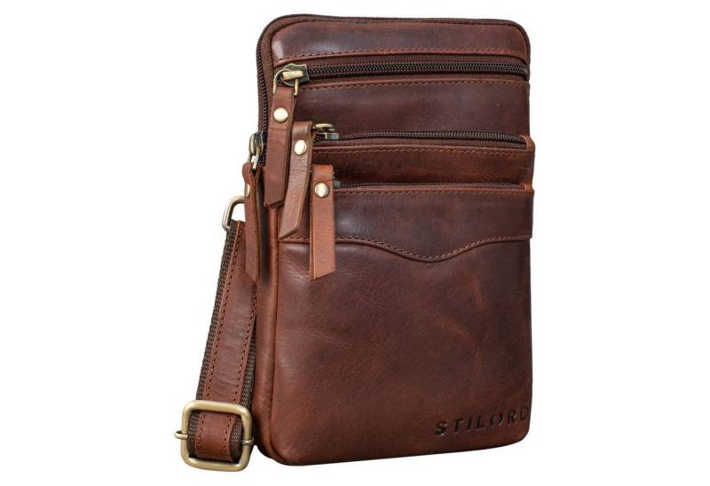 STILORD Handtasche "Aria" Brusttasche Leder klein von STILORD