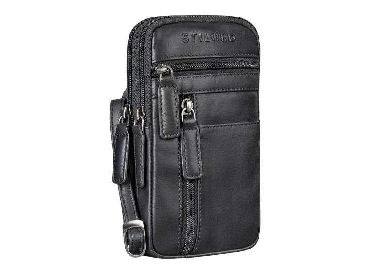 STILORD Handtasche "Asher" Leder Brustbeutel Herren Vintage Gürteltasche zum Umhängen von STILORD