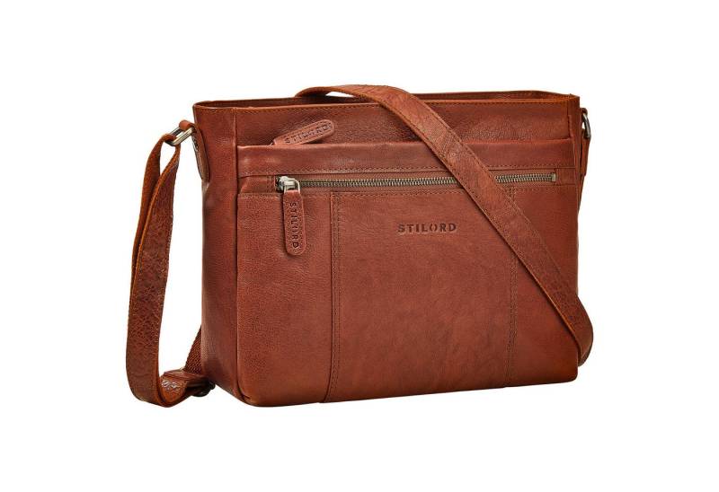 STILORD Handtasche "Bianca" Mittelgroße Damen Ledertasche mit Reißverschluss von STILORD