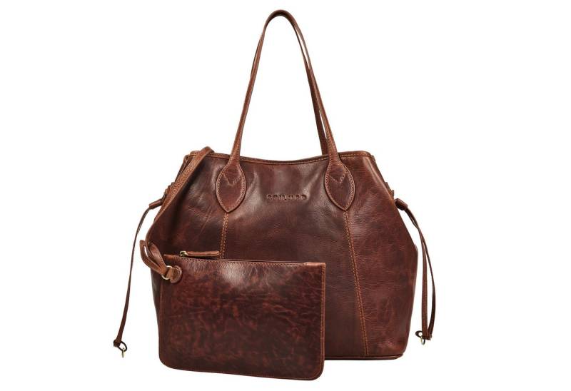 STILORD Handtasche "Camelia" 2-Teilige Shopper Tasche Damen Groß mit Geldbörse Echtleder von STILORD