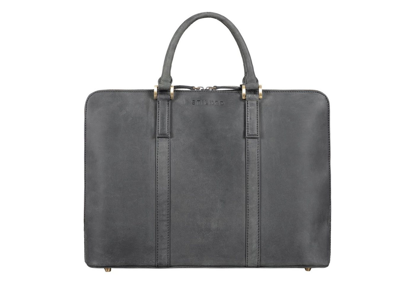 STILORD Handtasche "Clover" Schmale Arbeitstasche Damen Leder Elegant STILORD Handtasche "Clover" Schmale Arbeitstasche Damen Leder Elegant von STILORD