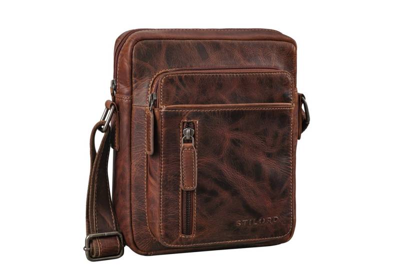 STILORD Handtasche "Dain" Schultertasche Herren Leder Klein Umhängetasche von STILORD