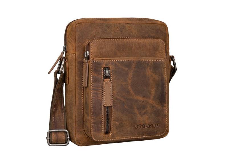 STILORD Handtasche "Dain" Schultertasche Herren Leder Klein Umhängetasche von STILORD