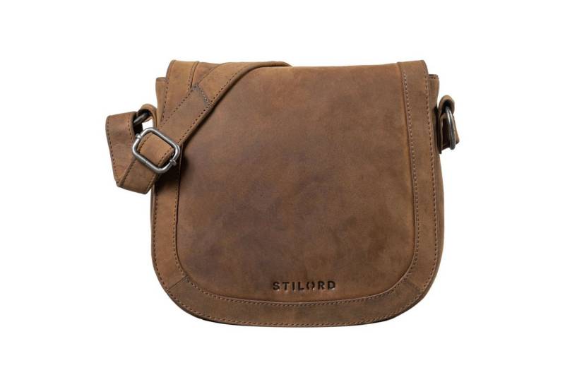 STILORD Handtasche "Diana" Handtasche Damen Leder Braun von STILORD