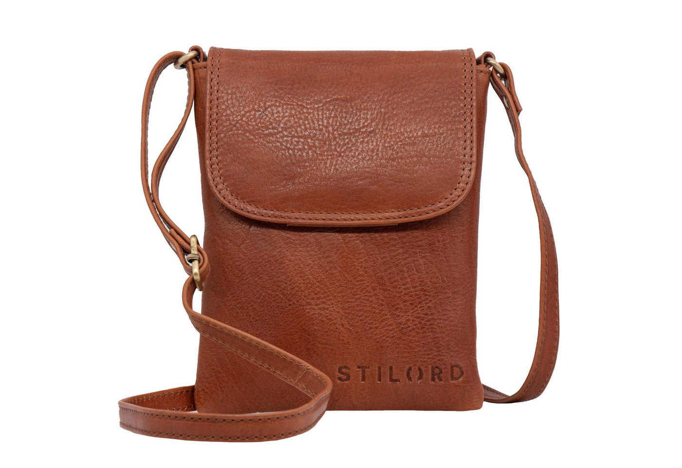 STILORD Handtasche Ellis" Handytasche zum Umhängen Leder" von STILORD