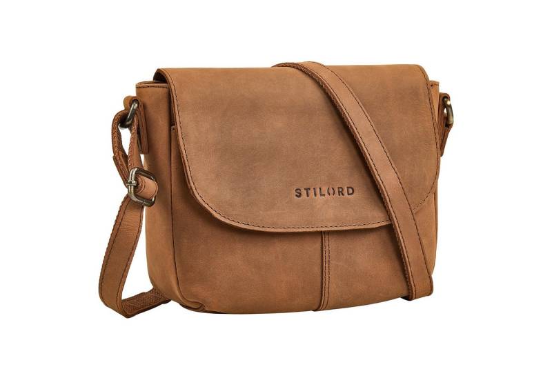 STILORD Handtasche "Elowen" Stylishe Kleine Echtleder Umhängetasche für Damen von STILORD